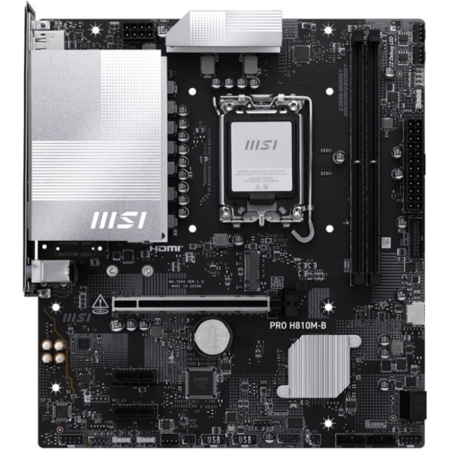 Placa de baza MSI PRO H810M-B, Intel H810, Socket 1851, mATX