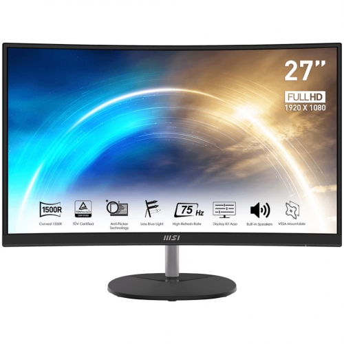 Monitor LED Curbat MSI PRO MP271CA, 27inch, 1920x1080, 5ms GTG, Black