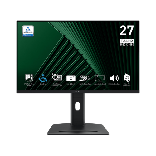 Monitor LED MSI PRO MP275PG, 27 inch, 1920x1080, 4 ms GTG, Black