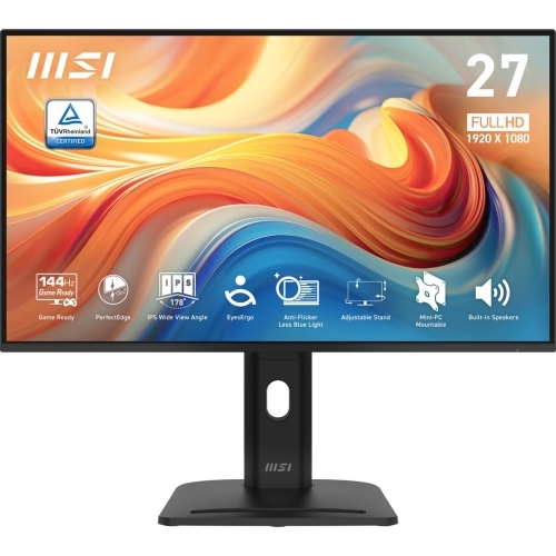 Monitor LED MSI PRO MP275PG E14, 27 inch, 1920 x 1080 pixeli, 1 ms, Black