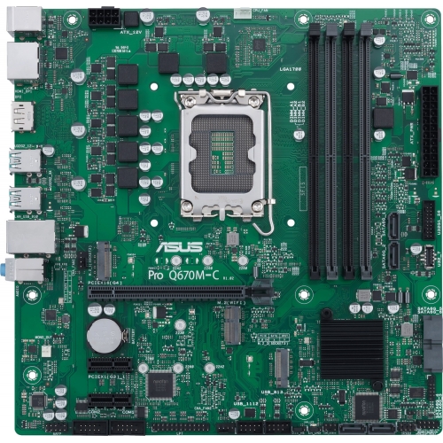 Placa de baza ASUS Pro Q670M-C-CSM, Intel Q670, Socket 1700, mATX