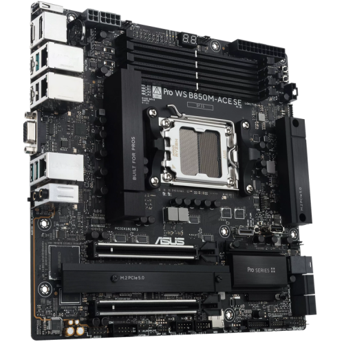 Placa de baza server ASUS Pro WS B850M-ACE SE, AMD B850, Socket AM5, mATX