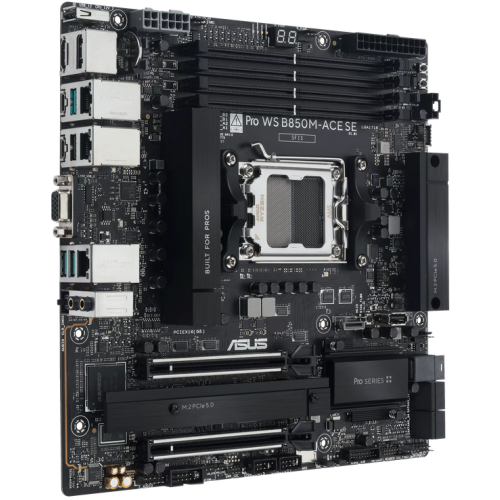 Placa de baza server ASUS Pro WS B850M-ACE SE, AMD B850, Socket AM5, mATX