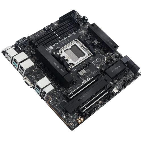 Placa de baza server ASUS Pro WS B850M-ACE SE, AMD B850, Socket AM5, mATX