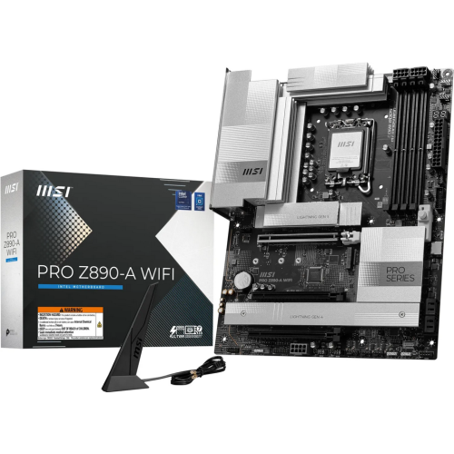 Placa de baza MSI PRO Z890-A WIFI, Intel Z890, Socket 1851, ATX