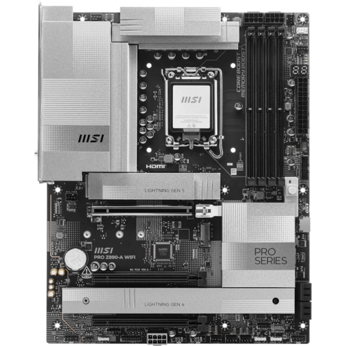 Placa de baza MSI PRO Z890-A WIFI, Intel Z890, Socket 1851, ATX