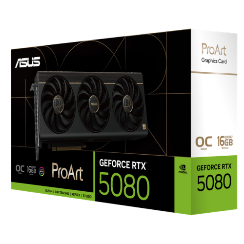 VGA PCIE16 RTX5080 16GB GDDR7/PROART-RTX5080-O16G  ASUS