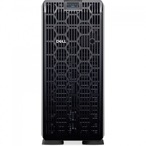 Dell PowerEdge T560 Tower Server,Intel Xeon 4510 2.4GHz(12C/24T),32GB 5600MT/s RDIMM,2x4TB HDD SAS ISE 12Gbps 7.2K(8x3.5 SAS/SATA),PERC H755,iDRAC9 Enterprise 16G,Bezel,Broadcom 5720,Dual Hot Plug PSU(1+1)1100W Titanium,3Yr NBD