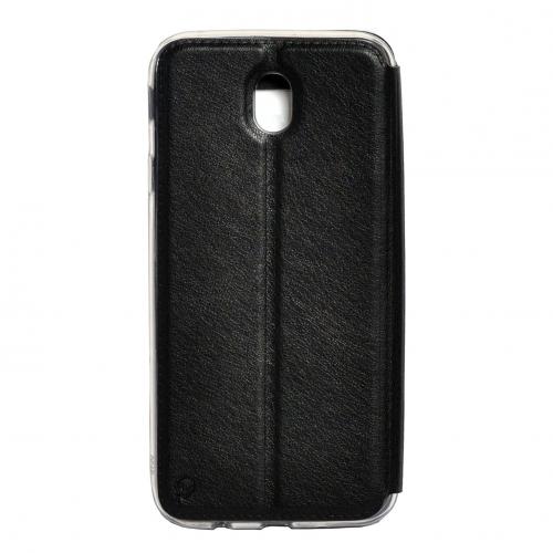 Protectie tip Book Spacer Magnetic S-View pentru Samsung Galaxy J7 (2017), Black