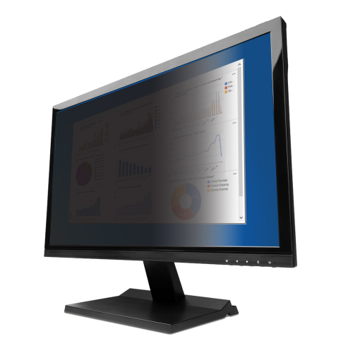 Filtru de confidentialitate V7 ScreenSentry, 32 inch, Black