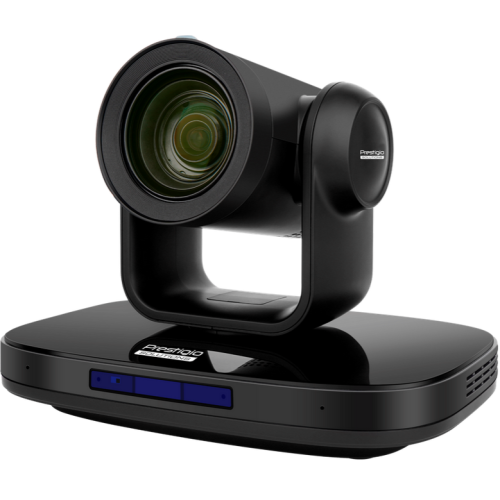 Prestigio Solutions Video Conferencing 4K PTZ Camera Alpha: 4K UHD, 8.4MP, PTZ, AI, No mic, PoE, Connection via HDMI 2.0, USB 3.0, RJ45 or 3G-SDI