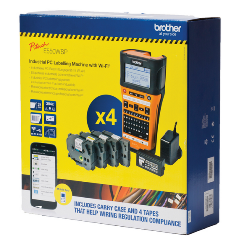 Imprimanta de etichete Brother P-Touch PT-E550WSP