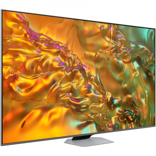 Televizor QLED Samsung Smart QE50Q80DATXXH Seria Q80D, 50inch, Ultra HD 4K, Silver