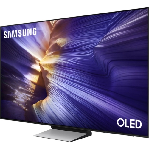 Televizor OLED Samsung Smart QE65S90F Seria S90F, 65 inch, Ultra HD 4K, Black