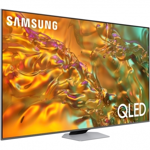 Televizor QLED Samsung Smart QE75Q80DATXXH Seria Q80D, 75inch, Ultra HD 4K, Silver