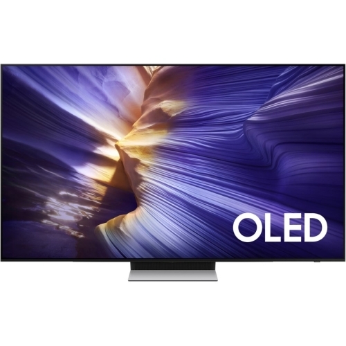 Televizor OLED Samsung Smart QE83S90F Seria S90F, 83 inch, Ultra HD 4K, Black