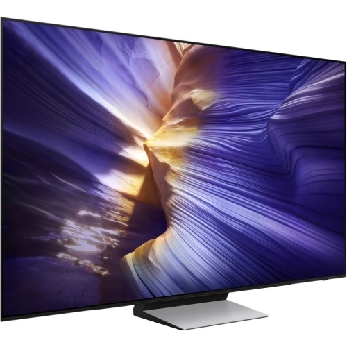 Televizor OLED Samsung Smart QE83S90F Seria S90F, 83 inch, Ultra HD 4K, Black