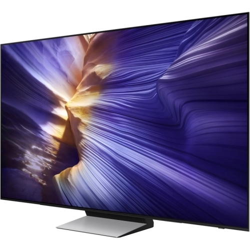 Televizor OLED Samsung Smart QE83S90F Seria S90F, 83 inch, Ultra HD 4K, Black