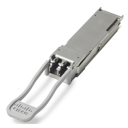 Transceiver Cisco QSFP+ 40GB QSFP-40G-SR-BD, 850 nm, Multi-Mode, DDM, 150 m, Duplex LC