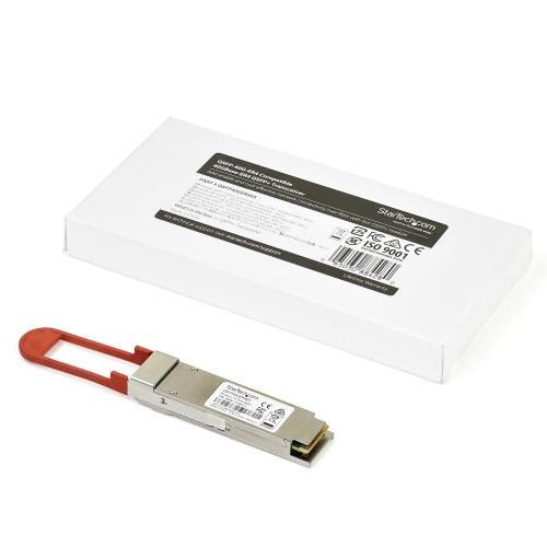 Transceiver Startech QSFP+ 40GB QSFP40GER4ES, 1330 nm, Single-Mode, DDM, 40 km, Duplex LC