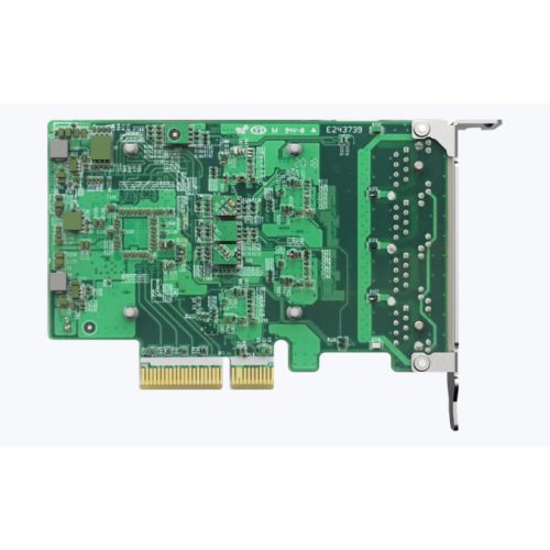Placa de retea QNAP QXG-2G4T-I225, PCI Express 2.0 x4