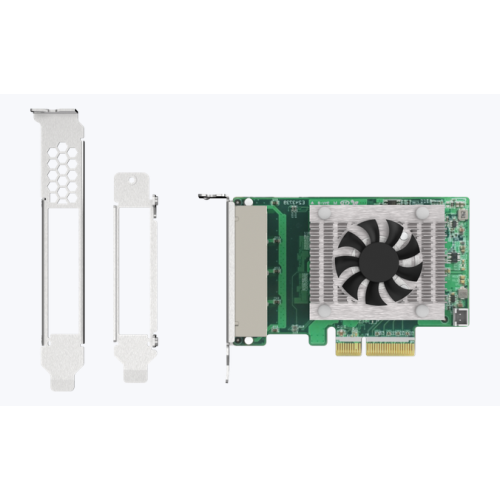 Placa de retea QNAP QXG-2G4T-I225, PCI Express 2.0 x4