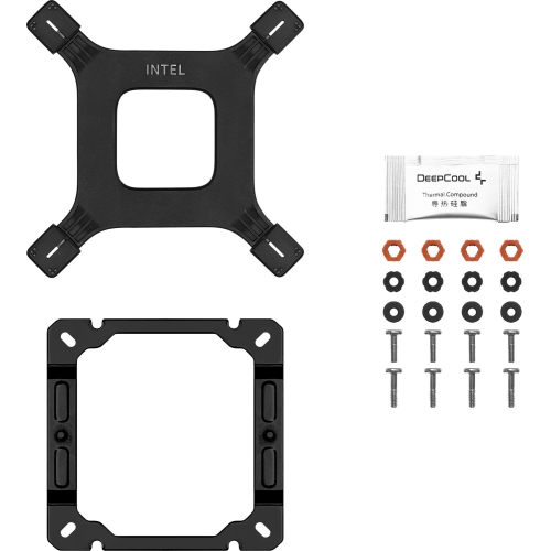 Cooler procesor Deepcool AG400 V2, ARGB LED, 120 mm, Black