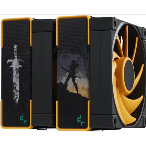 Cooler procesor Deepcool AK620 Zero Dark Zoria, 2x 120mm