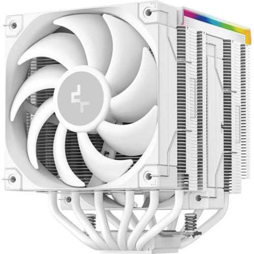 Cooler procesor Deepcool AK620 Digital Pro, ARGB LED, 2 x 120 mm, White