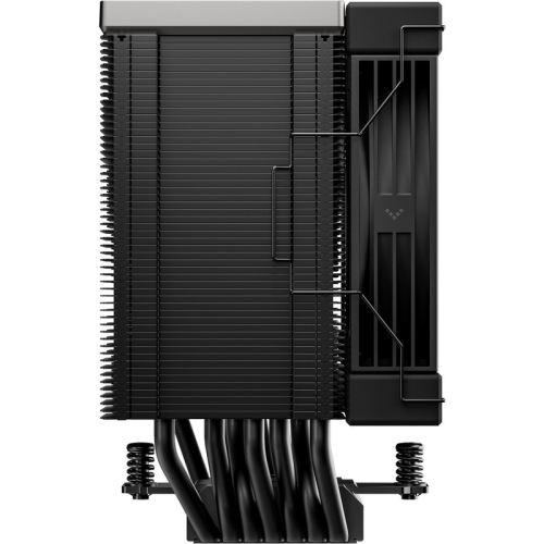 Cooler procesor Deepcool AK700 G2 DIGITAL NYX, compatibil Intel si AMD, 1x 120mm, 2700 rpm, 7 heatpipes, inaltime 157mm, Negru, R-AK700-BKNNMN-GJD-1
