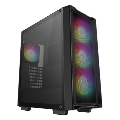 Carcasa DeepCool CC560 MESH V2 ARGB Black, Fara sursa