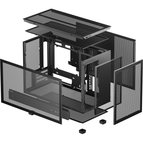 Carcasa DeepCool CH260 Black, Fara sursa