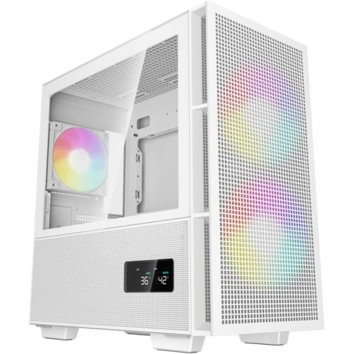 Carcasa DeepCool CH360 DIGITAL WH, Fara sursa