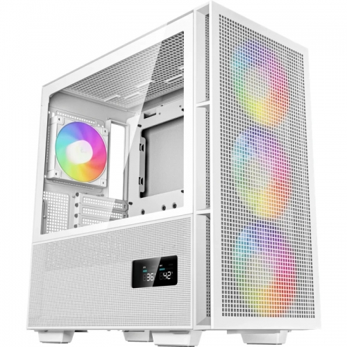Carcasa Deepcool CH560 Digital ARGB White, Fara sursa