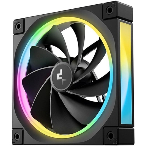 Kit Ventilator Deepcool FL12R, ARGB LED, 120 mm, Black, 3 bucati