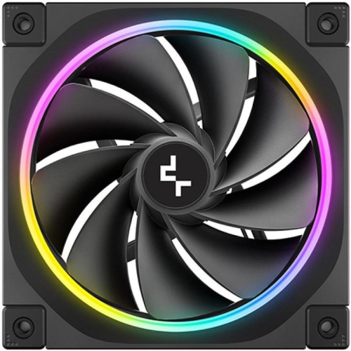 Kit Ventilator Deepcool FL12R, ARGB LED, 120 mm, Black, 3 bucati