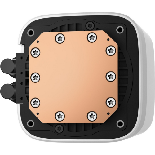 Cooler procesor Deepcool LE240 V2, ARGB LED, 2 x 120 mm, White