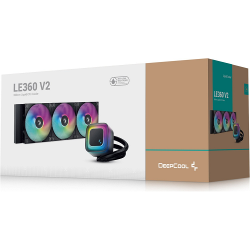 Cooler procesor Deepcool LE360 V2, ARGB LED, 360mm, Black