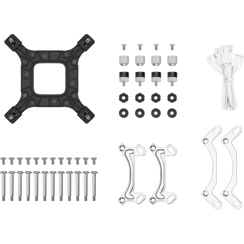 Cooler procesor Deepcool LE360 V2, ARGB LED, 3 x 120 mm, White