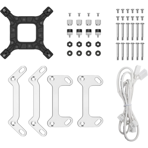 CPU COOLER DEEPCOOL LM360 RGB WHITE