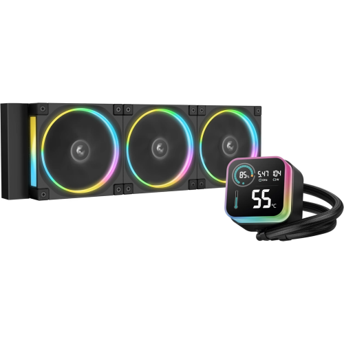 CPU COOLER DEEPCOOL LQ360 RGB BLACK