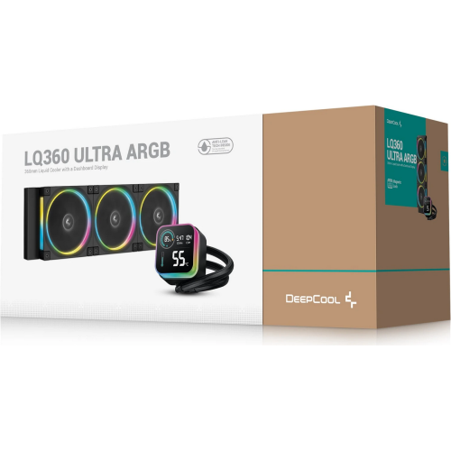 CPU COOLER DEEPCOOL LQ360 RGB BLACK