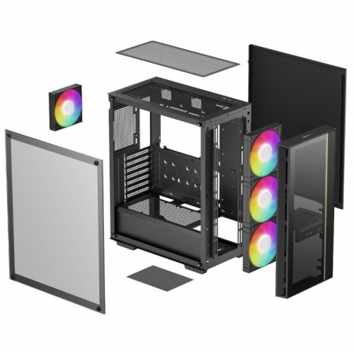 Carcasa Deepcool MATREXX55 V4 ARGB, Fara sursa