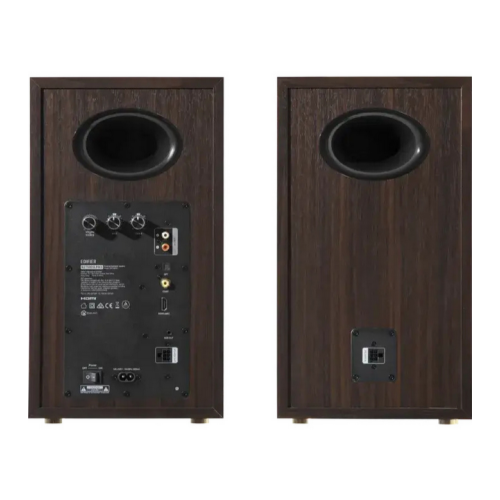 BOXE EDIFIER 2.0, RMS: 144W (2 x 12W, 2 x 20W, 2 x 40W), bluetooth 6.0, telecomanda wireless, volum, bass, treble, HDMI eARC, Optical, Coax, LineIn, sub-out, brown,