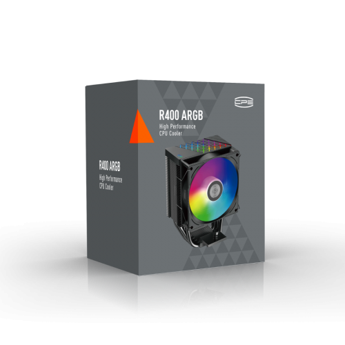 Cooler procesor PcCOOLER R400 ARGB, Black