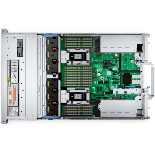 Server Dell PowerEdge R7625, 2 x AMD EPYC 9124, RAM 64GB, SSD 2 x 480GB, PERC H755, PSU 2 x 1100 W, No OS