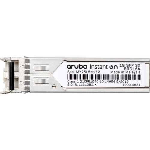 Transceiver HP SFP 1GB Aruba R9D16A, 850 nm, Multi-Mode, 500 m, Duplex LC