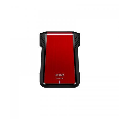 Rack HDD Adata EX500, SATA - USB 3.1, 2.5inch, Red