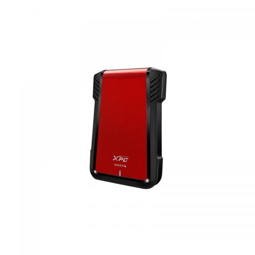 Rack HDD Adata EX500, SATA - USB 3.1, 2.5inch, Red