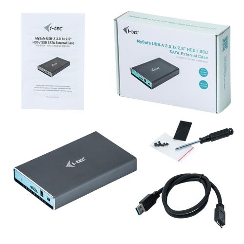 Rack HDD i-tec MySafe, USB 3.0, SATA3, 2.5inch